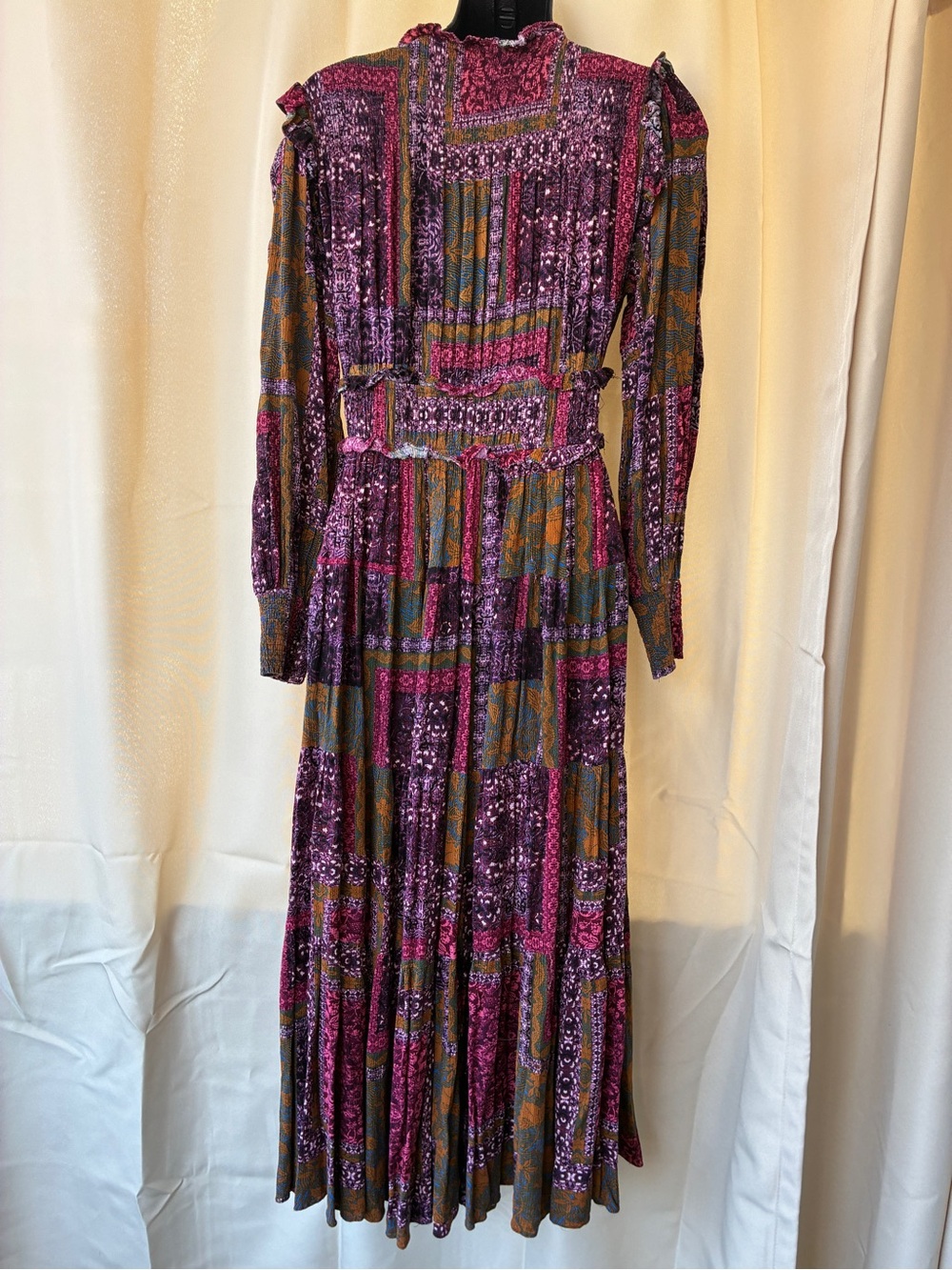 Olivaceous Medium Long Sleeve Maxi Dress - Picture 7 of 13